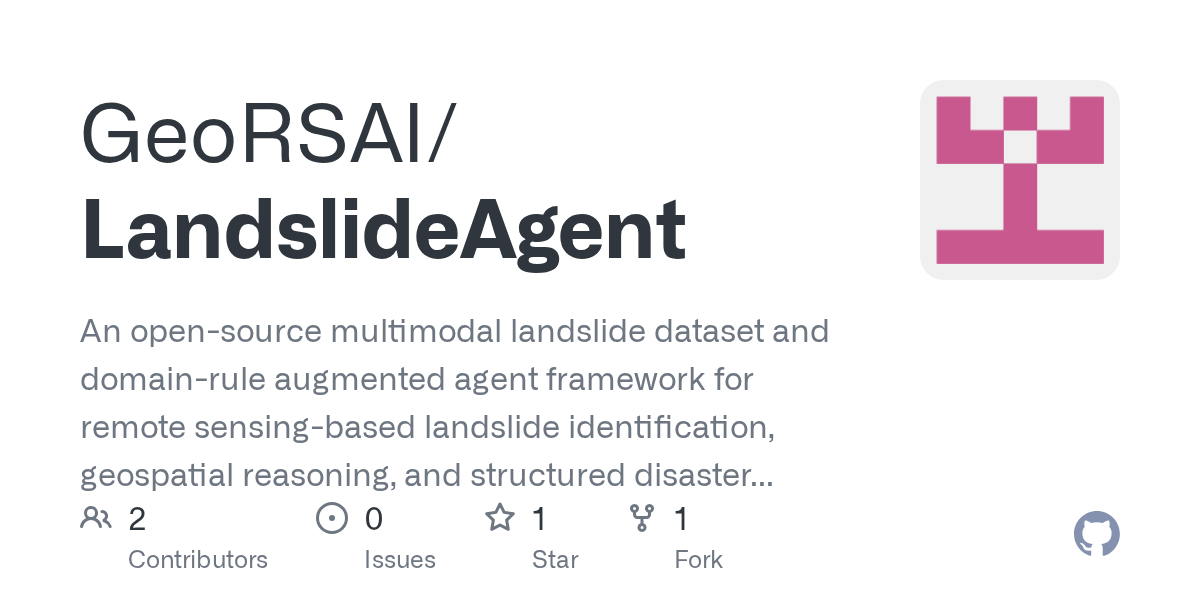 LandslideAgent 官方项目页图